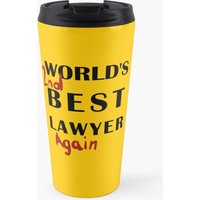World's 2nd Best Lawyer Again Travel Coffee Mug — Mugs & Tumblers