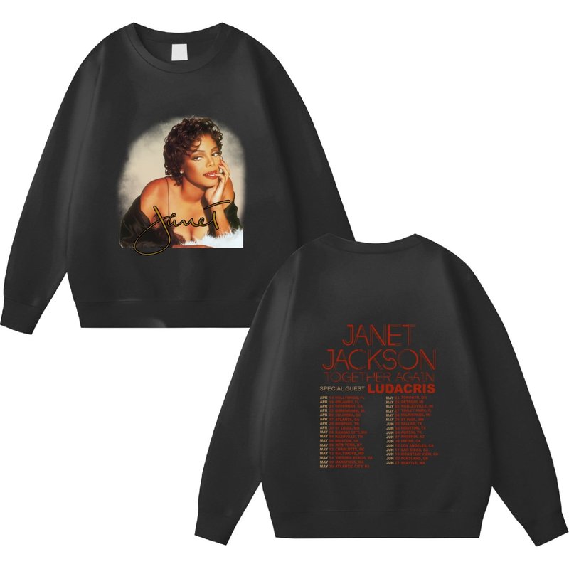 Janet Jackson Shirt Together Again Shirt, Janet Jackson Tour 2023 Sweatshirt — Sweats à capuche pour hommes