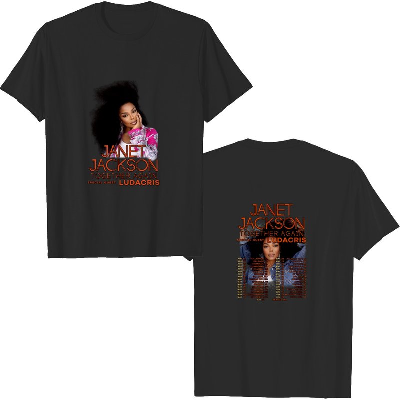 Janet Jackson Together Again Tour 2023 Shirt, Janet Jackson 2023 Shirt
