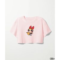 Powerpuff Blossom Girls Crop Top 90s Flowy Cropped Tees — T-shirts pour hommes
