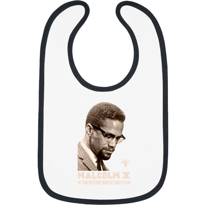 Malcolm X Bib — Bavoirs