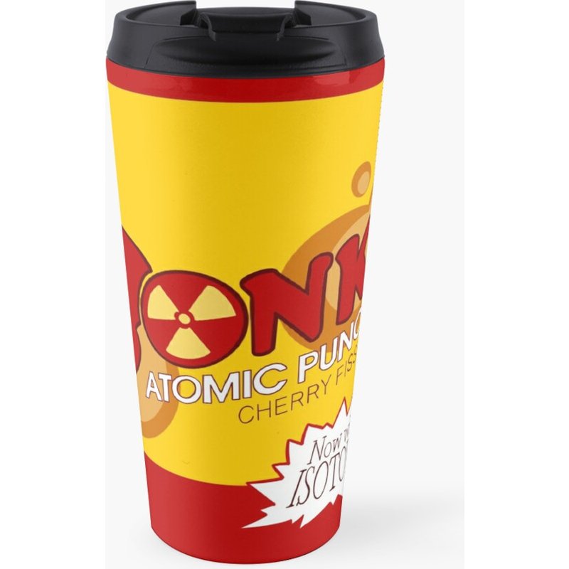 Atomic Punch Travel Coffee Mug — Mugs & Tumblers