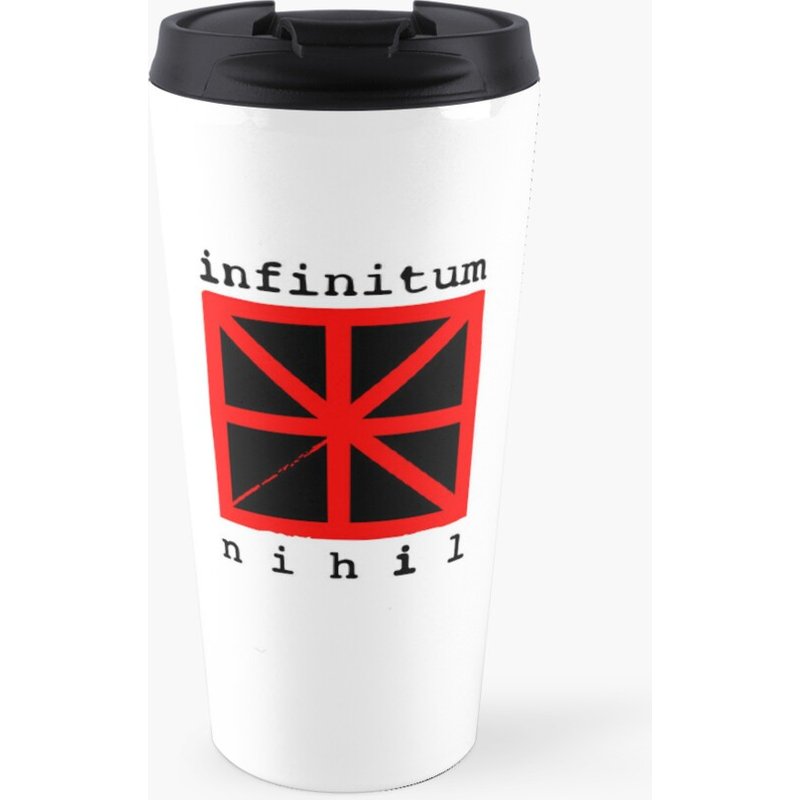 Johnny Depps Evidence Mug (infinitum Nihil) Travel Coffee Mug — Tasses et gobelets