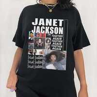 2023 Janet Jackson North American Tour Shirt, Janet Jackson Tour 2023 — T-shirts pour hommes