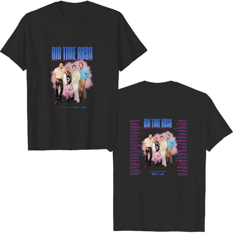 Big Time Rush Band Shirt, Can't Get Enough Tour Dates 2023 Shirt, North American Tour Shirt — T-shirts pour hommes