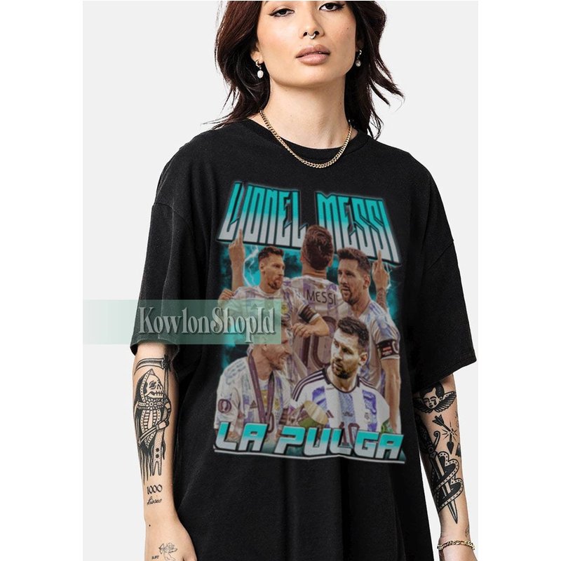 Limited Lionel Messi Tshirt Vintage Shirt — T-shirts pour hommes