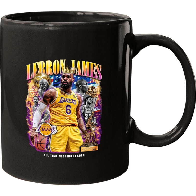 All Time Leading Scorer Lebron James Mugs — Tasses et gobelets