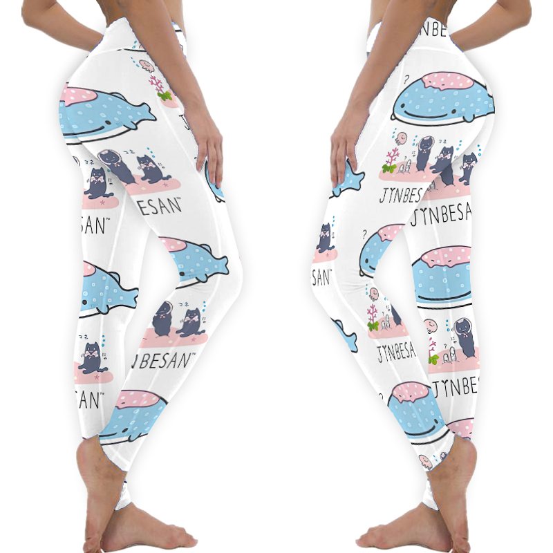 Jinbesan Group Pose Leggings — Legging femme
