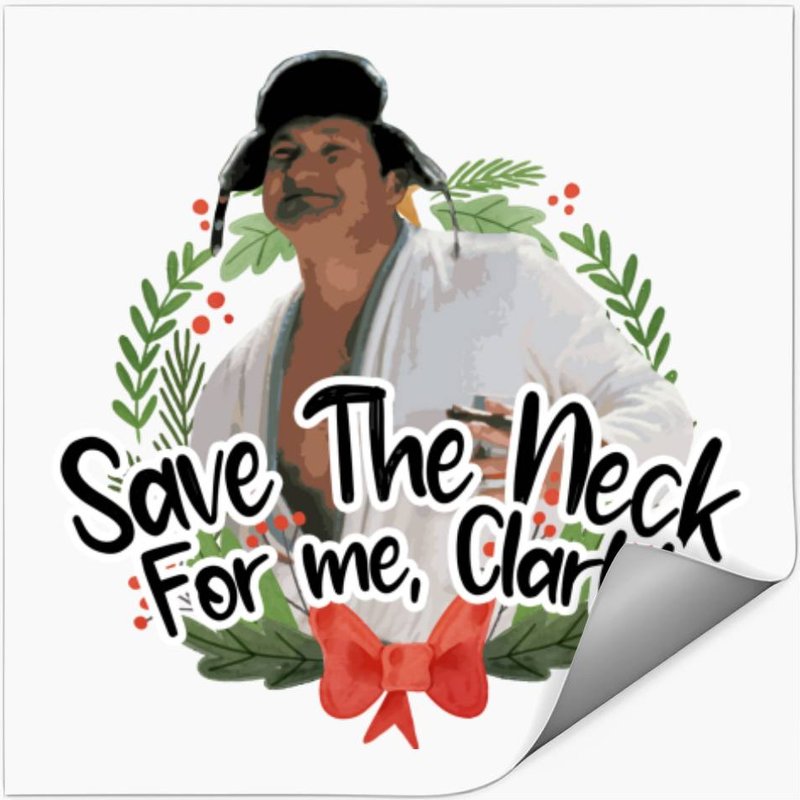 Cousin Eddie Christmas Vacation - Christmas Vacation - Stickers — Autocollants et stickers
