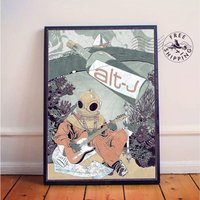 Alt J Vintage Music Poster