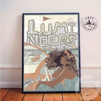 The Lumineers Vintage Music Poster — Affiches et impressions