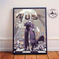 Muse Vintage Music Poster