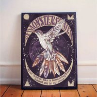 Of Monsters And Men Vintage Music Poster