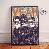 Yeah Yeah Yeahs Vintage Music Poster