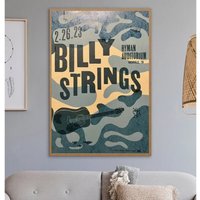 2023 Billy Strings Tour Poster