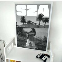 Sza Music Black And White Poster — Posters & Prints