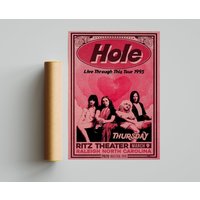 Hole Band Live Through This 1995 Poster