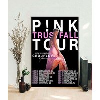 P!nk 2023 Tour Poster - Trustfall Album Art