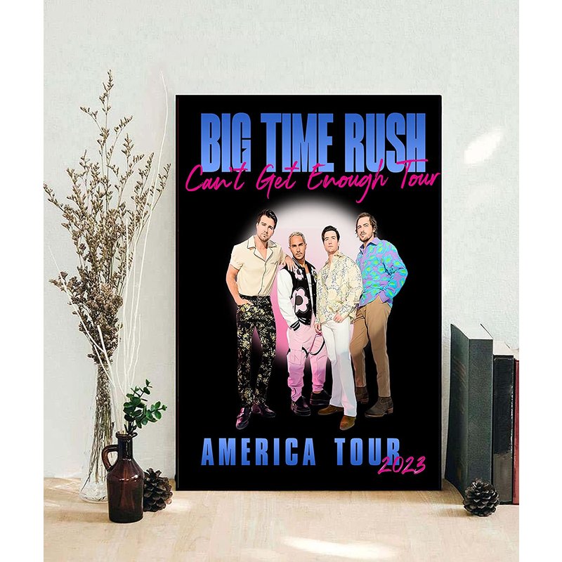 Vintage Big Time Rush Tour 2023 Poster For Fans — Affiches et impressions