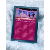 Big Time Rush Band Can't Get Enough Tour 2023 Poster