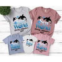 Sea World Family Trip 2023 Shirt/ Sea World Family Matching Shirt — Mens T Shirts