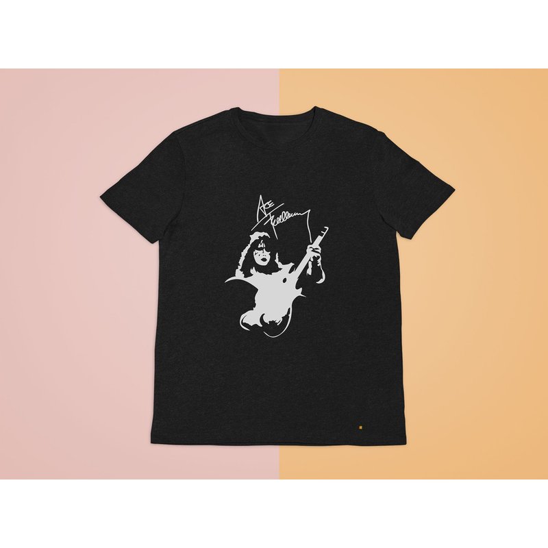 Ace Frehley Black Tee Shirt Clothing — T-shirts pour hommes