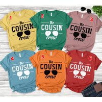 Matching Cousin Crew Shirt For Family Gatherings