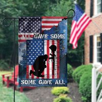 Veteran Memorial's Flag, All Gave Some Some Gave All Flag