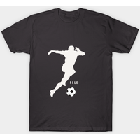 Pele Design - Football Player - T-shirt — T-shirts pour hommes