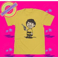Charles Bronson Shirt Charlie Brown Parody Tee Charlie Bronson T-shirt