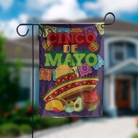 Decor Cinco De Mayo Garden Flag, Summer Party