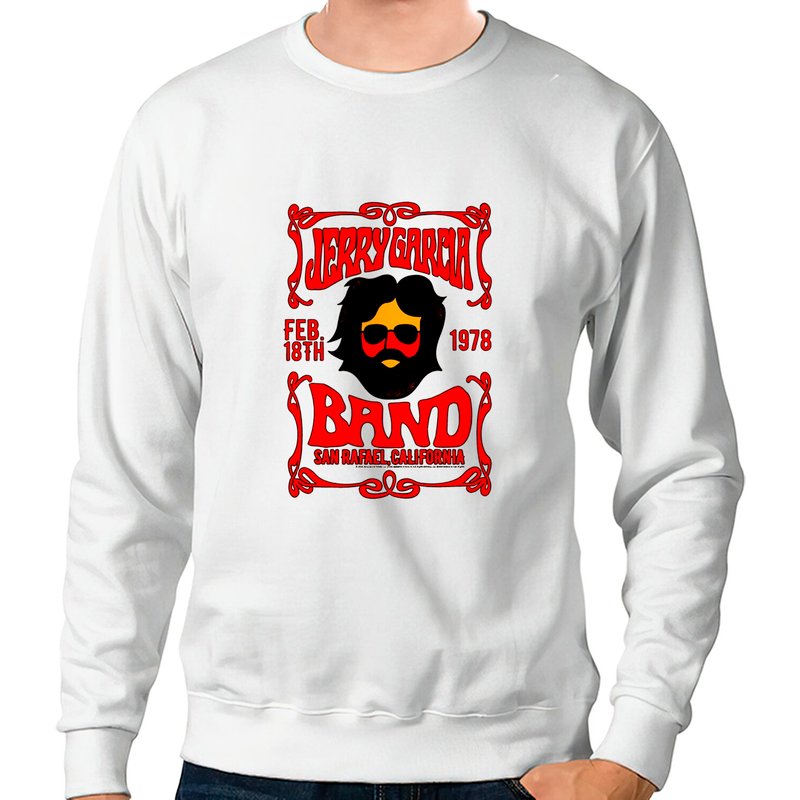 Jerry Garcia Band Folk Rock Music Sweatshirts — Sweats à capuche pour hommes