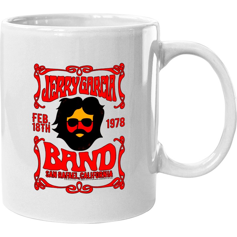 Jerry Garcia Band Folk Rock Music Mugs — Tasses et gobelets