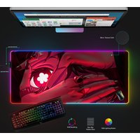 Genshin Impact Hutao Mousepad, Rgb Gaming Accessories, Anime Mousepad