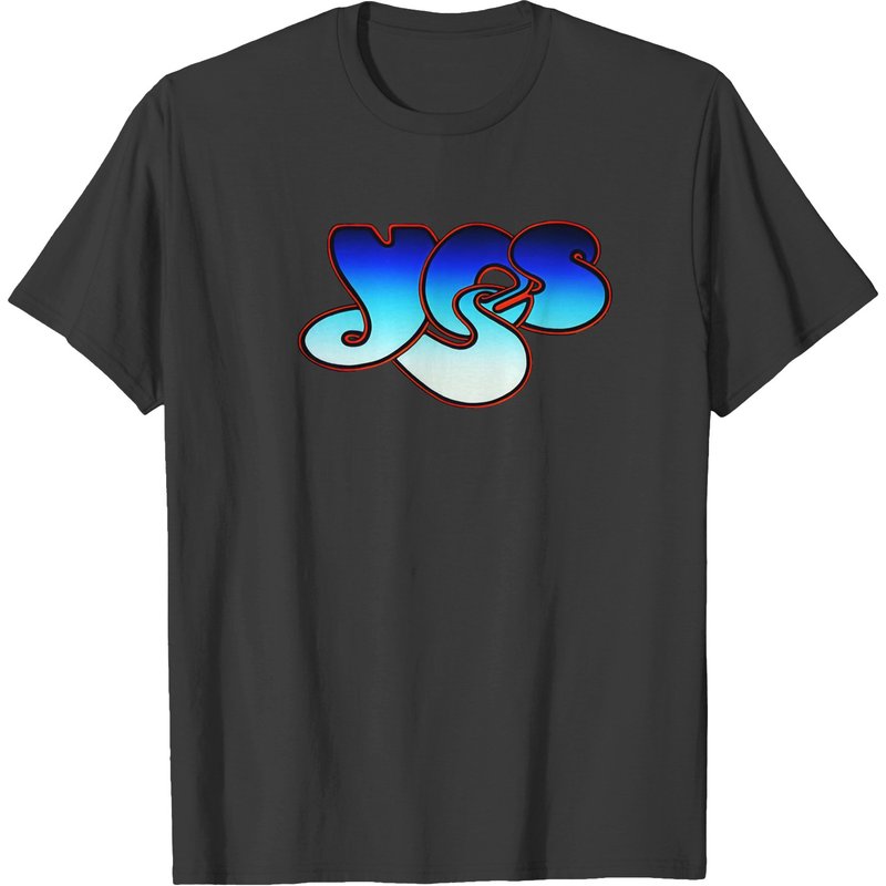 Blue Yes Logo T-shirts — Mens T Shirts