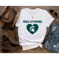 Msu Spartans Strong T-shirt For Supporters — T-shirts pour hommes
