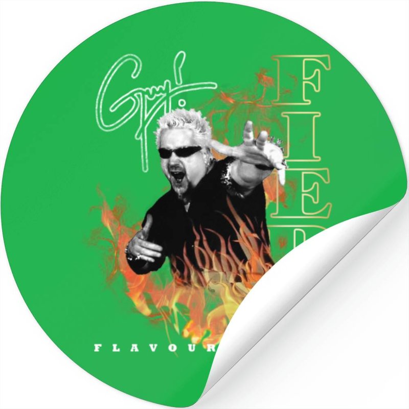Guy Fieri Flavor Town Stickers — Autocollants et stickers