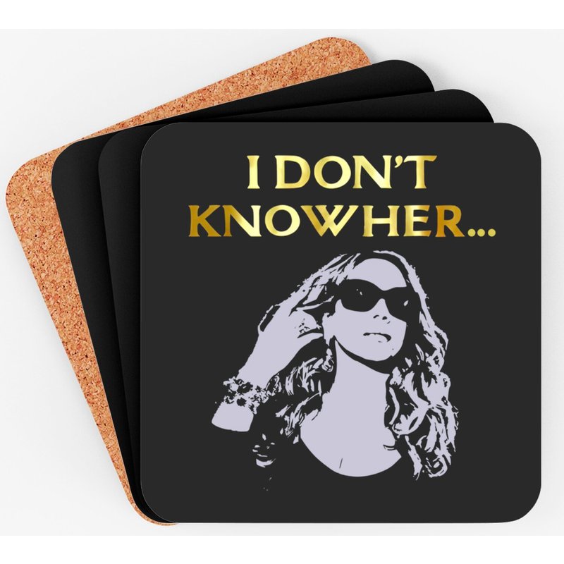 Mariah Carey Lambily I Don't Know Her Lamb Made Coasters — Sous-verres et napperons