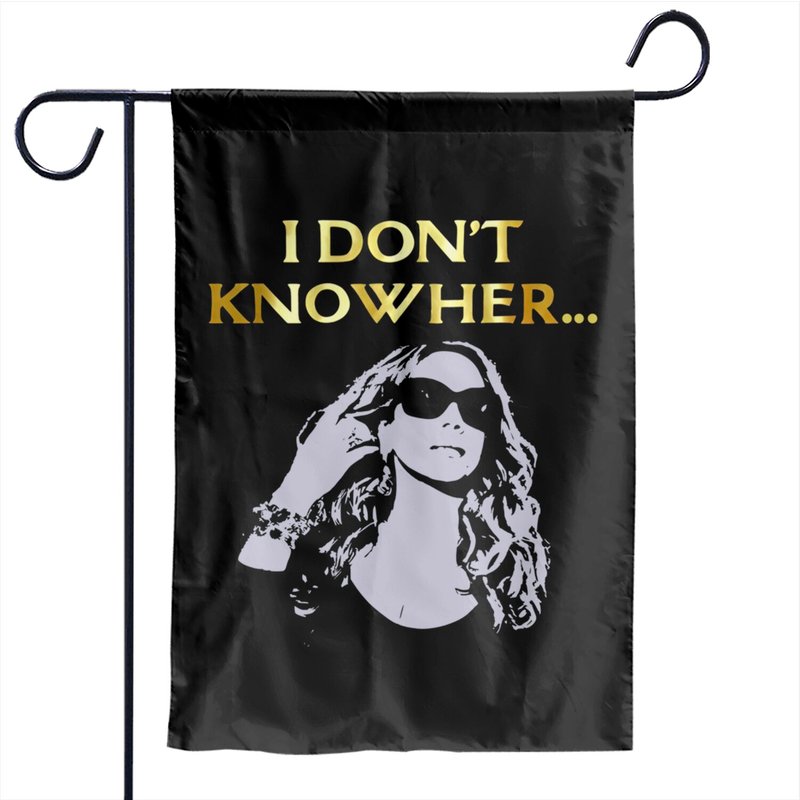 Mariah Carey Lambily I Don't Know Her Lamb Made Garden Flags — Drapeaux décoratifs