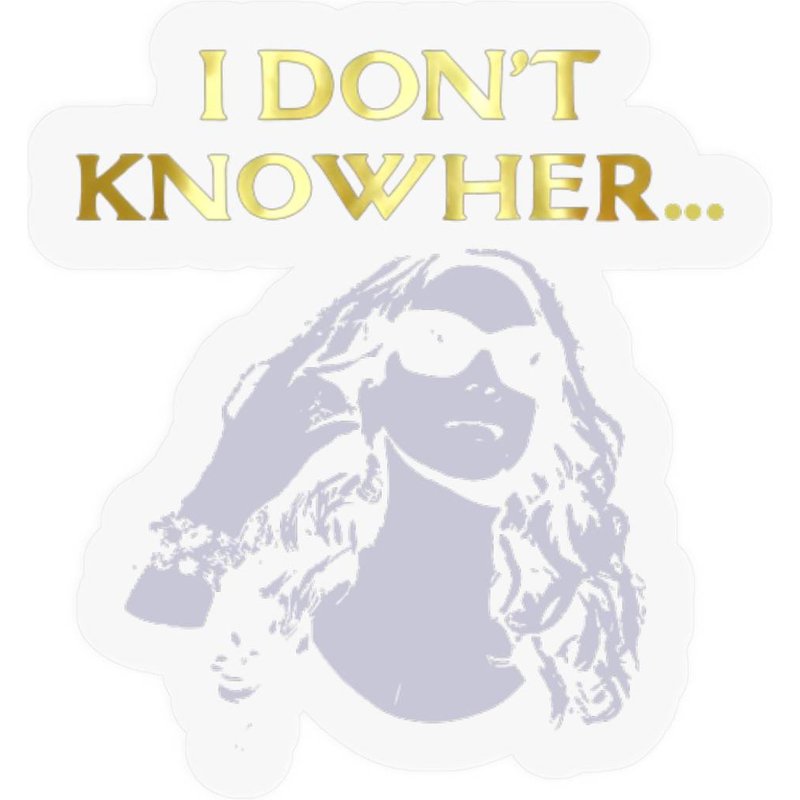 Mariah Carey Lambily I Don't Know Her Lamb Made Stickers — Autocollants et stickers