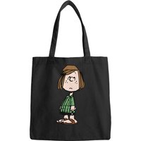 Peppermint Patty Rolling Eyes Sweat Bags — Tote Bags