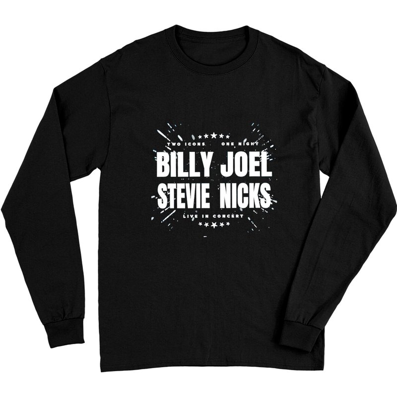 Billy Joel Stevie Nicks Long Sleeve Shirts — T-shirts pour hommes