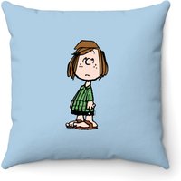 Peppermint Patty Rolling Eyes Sweat Throw Pillows