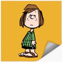 Peppermint Patty Rolling Eyes Sweat Stickers