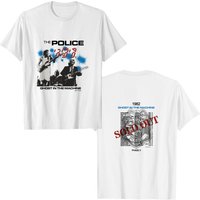 The Police Ghost In The Machine Phrase Ii 1982 Concert Tour T-shirt, The Police Tour 1982 T-shirt