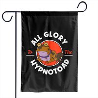 All Glory To The Hypno Toad Vintage Garden Flags, Futurama Hypnotoad Garden Flags