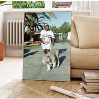 Mike Tyson Tiger Poster