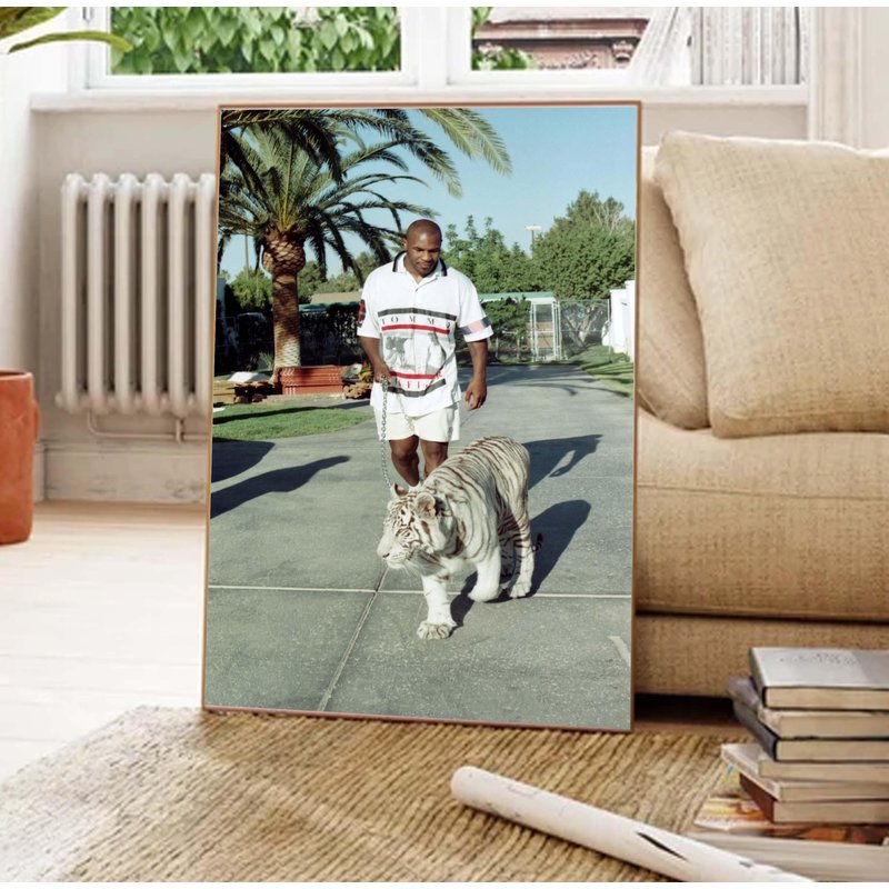 Mike Tyson Tiger Poster — Posters & Prints
