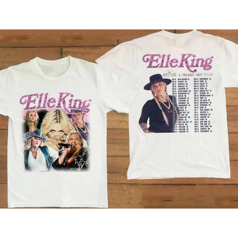 Elle King A Freakin Men Tour T-shirt