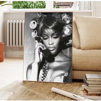 Naomi Campbell On The Phone Poster